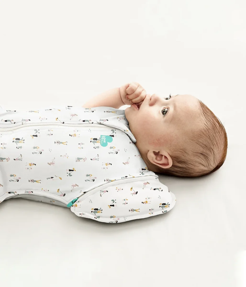 Swaddle Up™ Bolso de transición 1.0 TOG Algodón Blanco Comunidad - Imagen 7