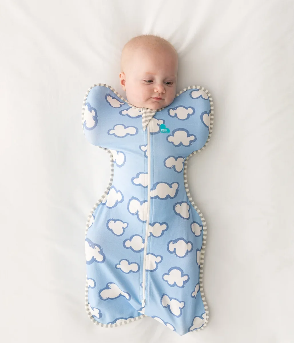 Swaddle Up™ 1.0 TOG Algodón Dusty Blue Daydream - Imagen 6