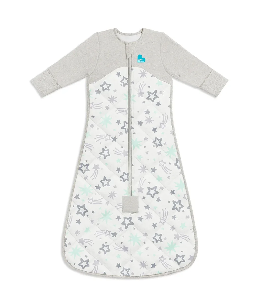 Saco de Dormir 3.5 TOG Algodón Menta Estrellas - Imagen 3