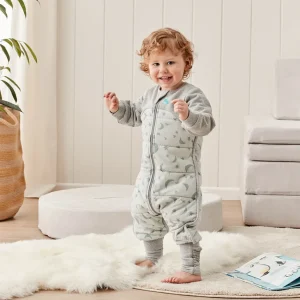 Pijama Manga Larga 2.5 TOG Algodón Verde Claro de Luna