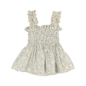 Top estampado de topos y flores- BÚHO