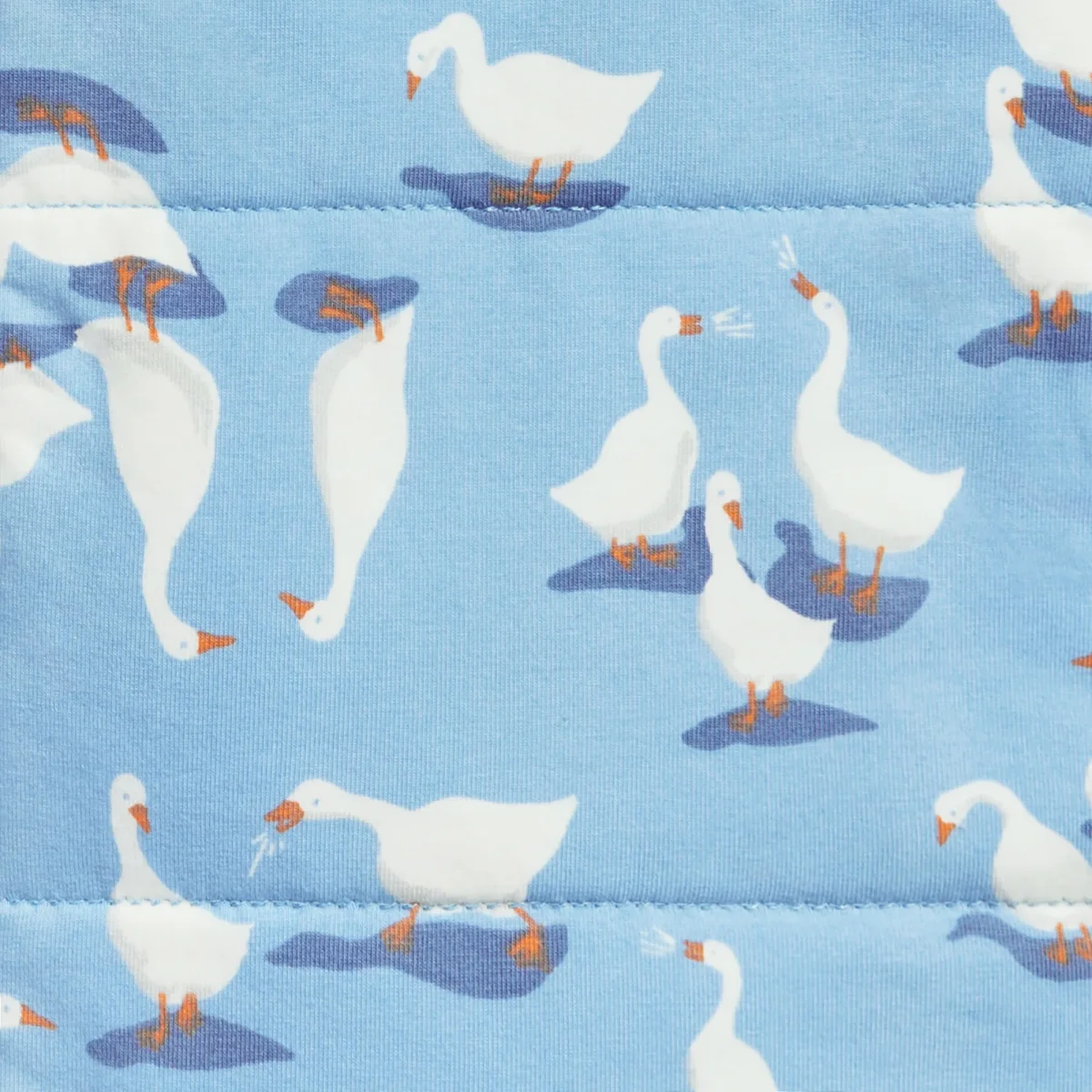Swaddle Up™ 2.5 TOG Algodón Azul Polvoriento Silly Goose - Imagen 4