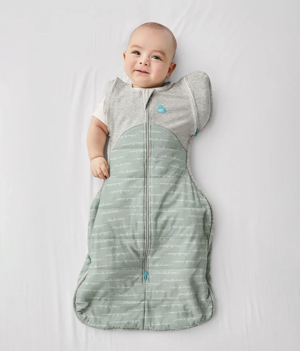 Swaddle Up™ Bolso de transición 2.5 TOG Algodón Oliva Dreamer - Imagen 2