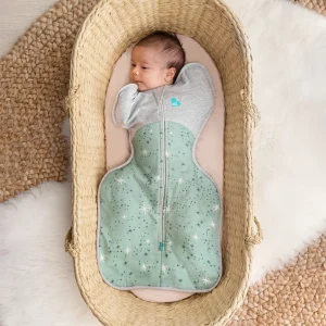 Swaddle Up™ 1.5 TOG Algodón Oliva Estrella del Norte
