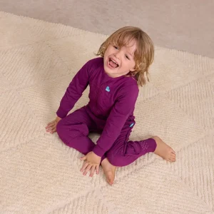 Pijama manga larga 2.5 TOG Algodón Ciruela Estrella acolchada