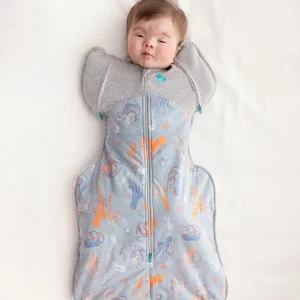 Swaddle Up™ Bolso de transición 2.5 TOG Algodón Chambray Azul Kraken