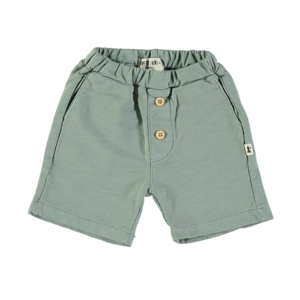 Pantalón Bermuda Verde- PETIT INDI