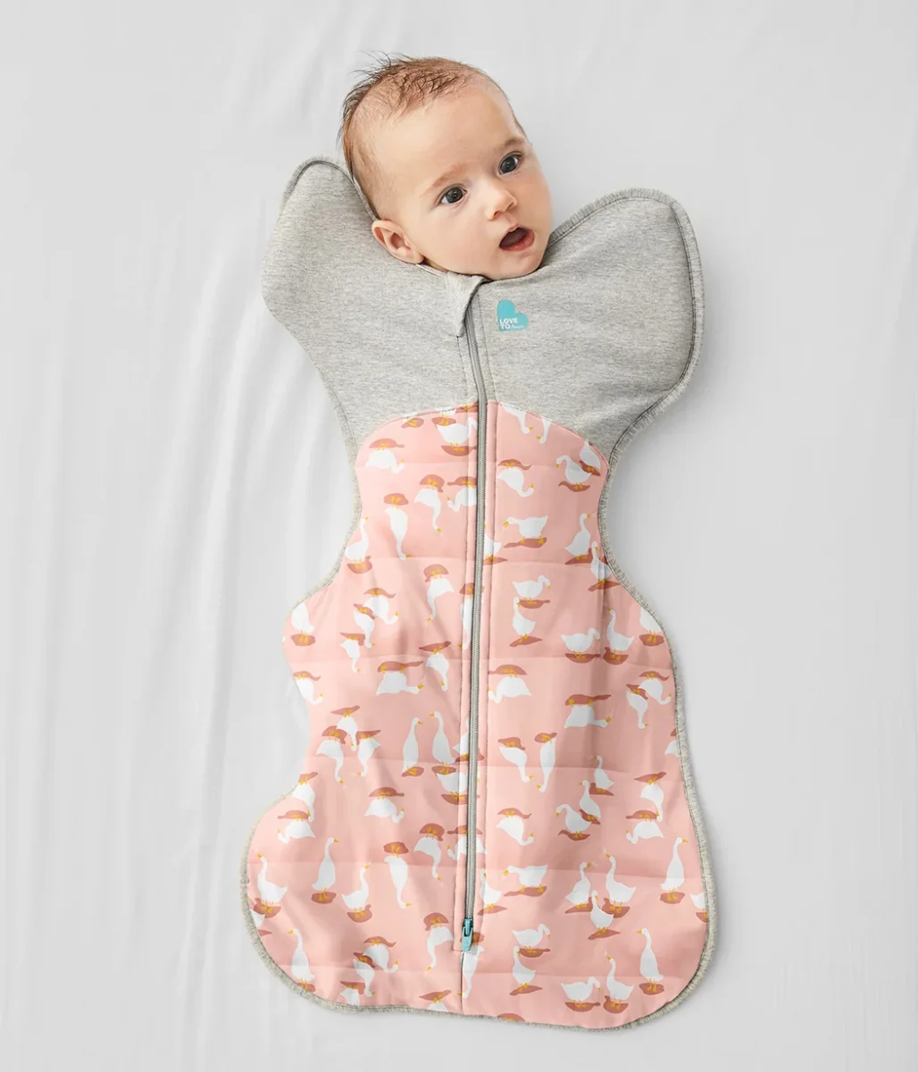 Swaddle Up™ 2.5 TOG Algodón Rosa Viejo Silly Goose