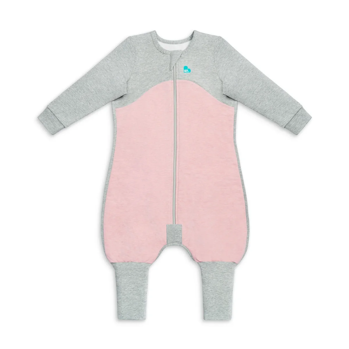 Pijama de dormir manga larga 1,5 TOG algodón orgánico Rosa - Imagen 3