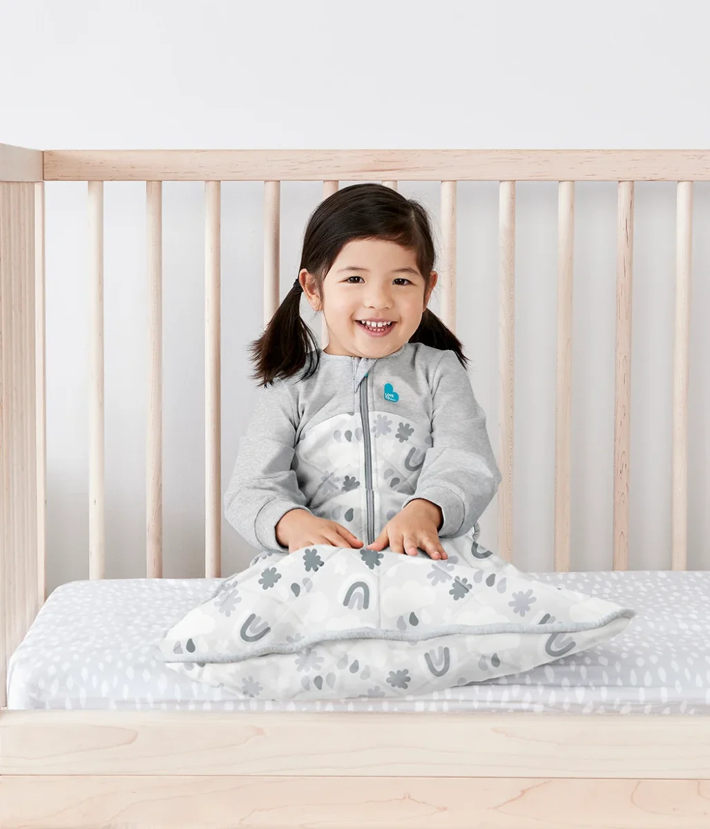 Saco de Dormir 2.5 TOG Algodón Orgánico/Lana Merino Gris Nubes
