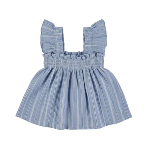 Blusa Tirantes a rayas Blue -TINY FISH