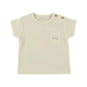 Camiseta con bolsillo Sand -TINY FISH