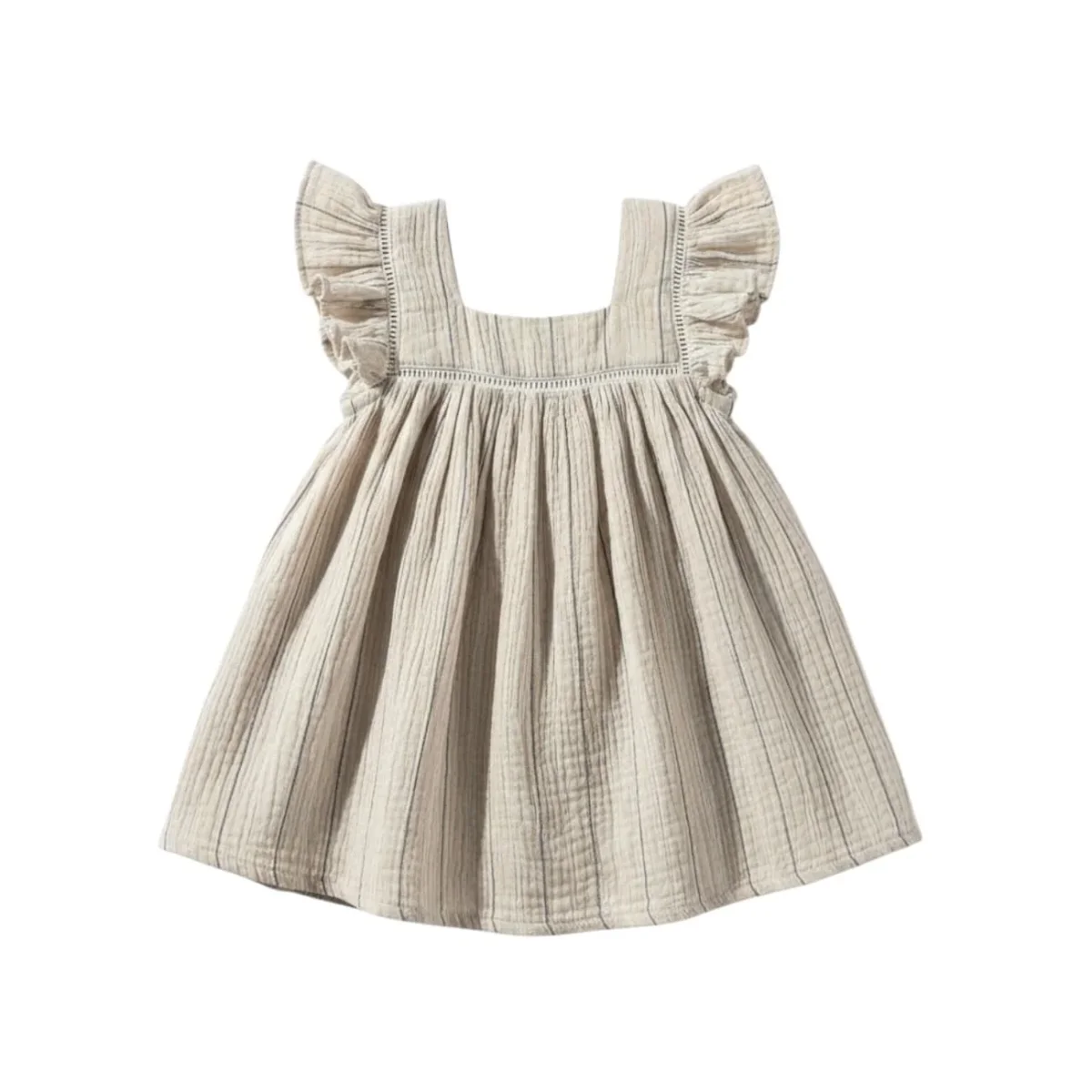 Vestido a Rayas Sand-TINY FISH
