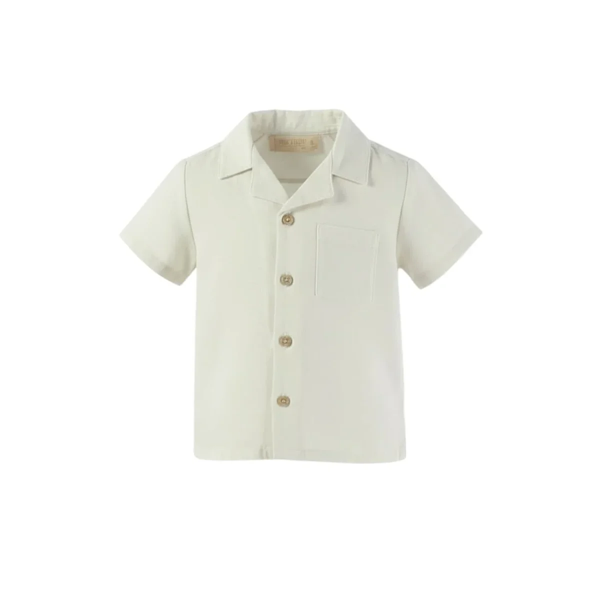 Camisa con bolsillo Sand -TINY FISH