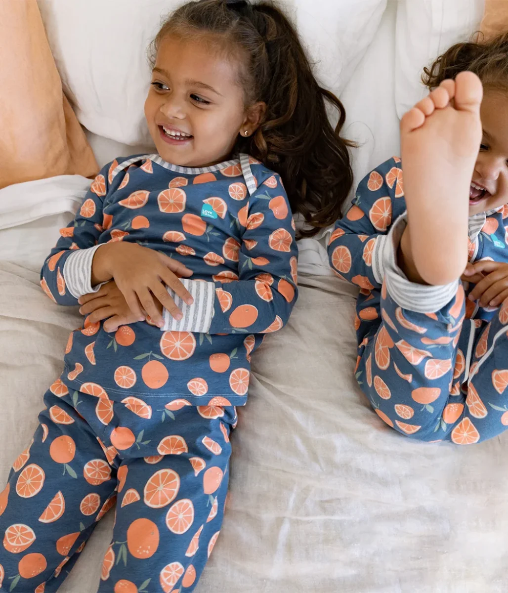 Conjunto de pijama para niños de manga larga de algodón denim Sweet Dreams - Imagen 9