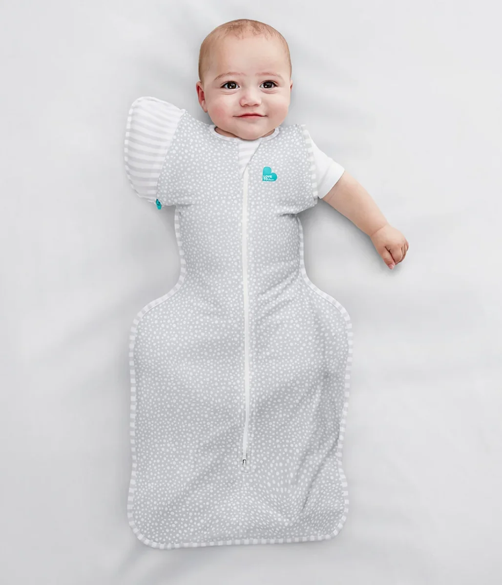 Swaddle Up™ Bolso de transición 1.0 TOG Viscosa de Bamboo Grey Dot - Imagen 5