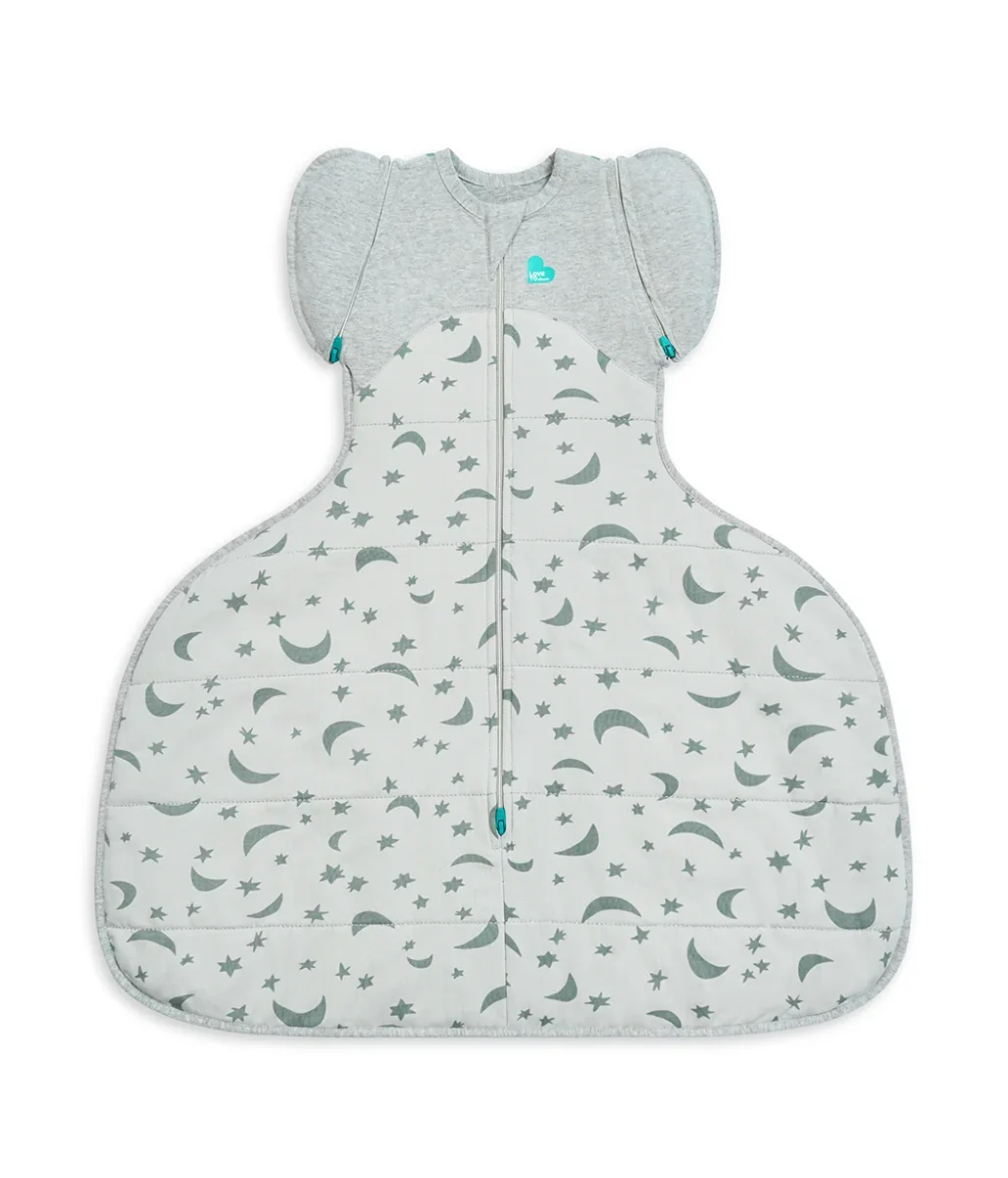 Swaddle Up™ Bolsa de transición Arnés de cadera 2.5 TOG Algodón Oliva Claro de luna - Imagen 3