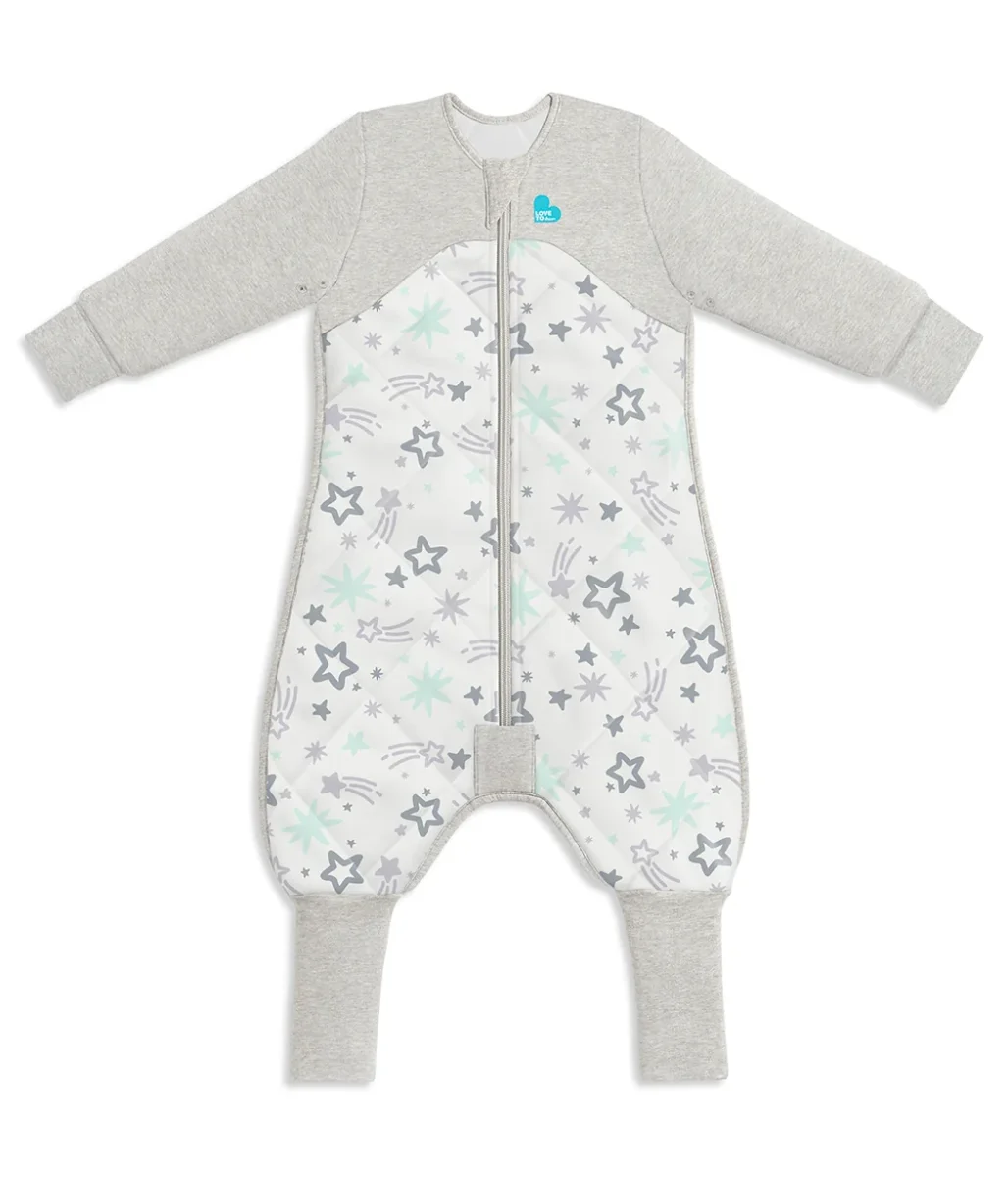 Pijama de dormir 3.5 TOG Algodón Menta Estrellas - Imagen 3