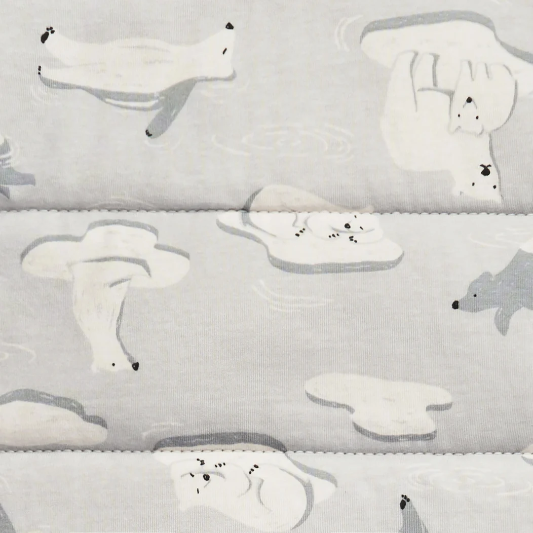 Pijama Manga Larga 3.5 TOG Algodón Gris Polo Sur - Imagen 4