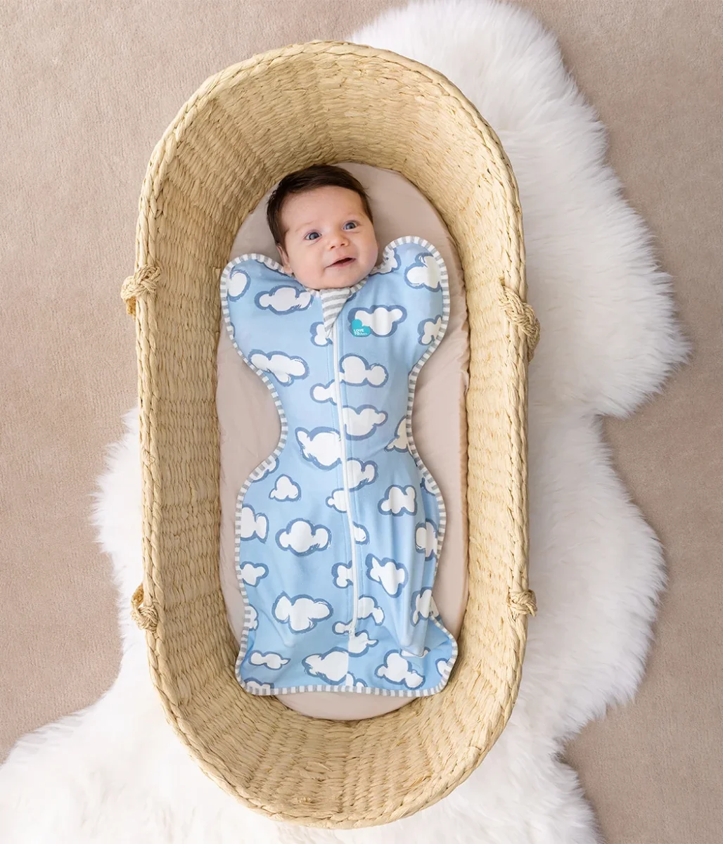 Swaddle Up™ 1.0 TOG Algodón Dusty Blue Daydream - Imagen 2