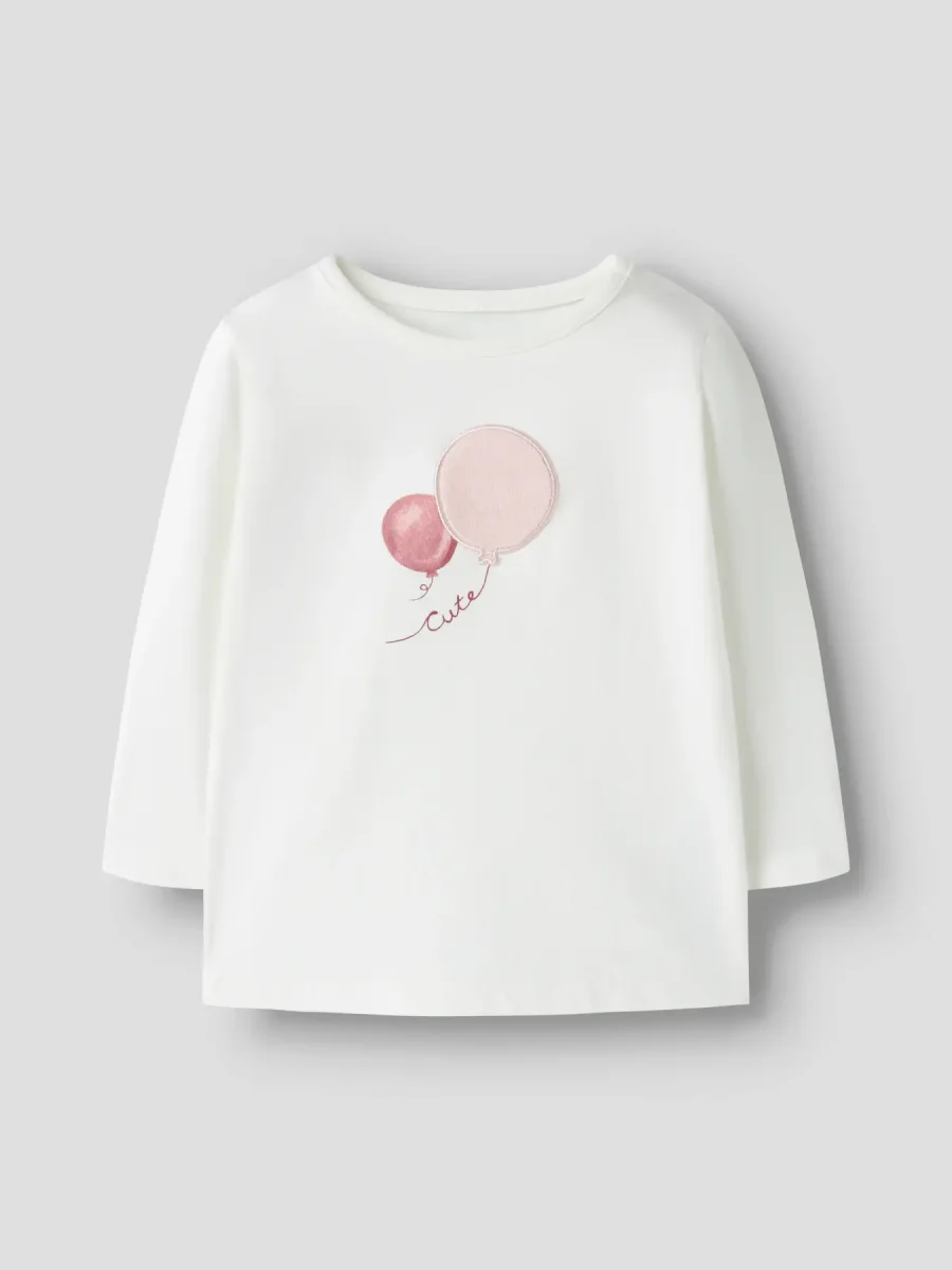 Camiseta manga larga Globos Rosas-NAME IT - Imagen 4