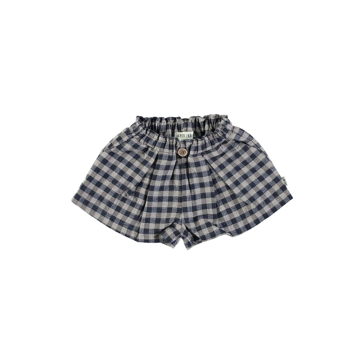Pantalón corto cuadros vichi - PETIT INDI