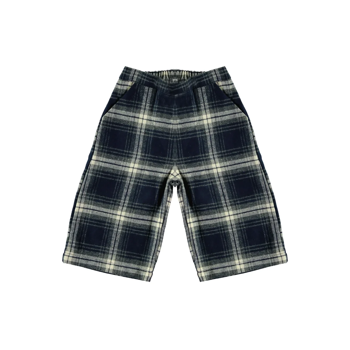 Pantalones cuadros palazzo - PETIT INDI - Imagen 2