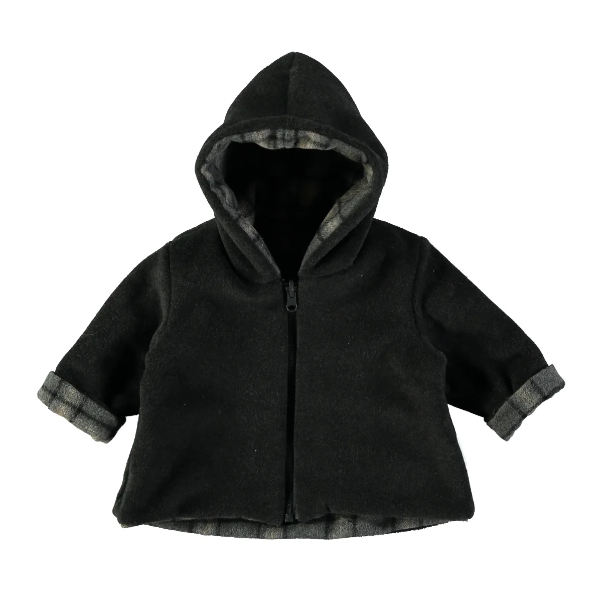 Abrigo reversible a cuadros - PETIT INDI - Imagen 3