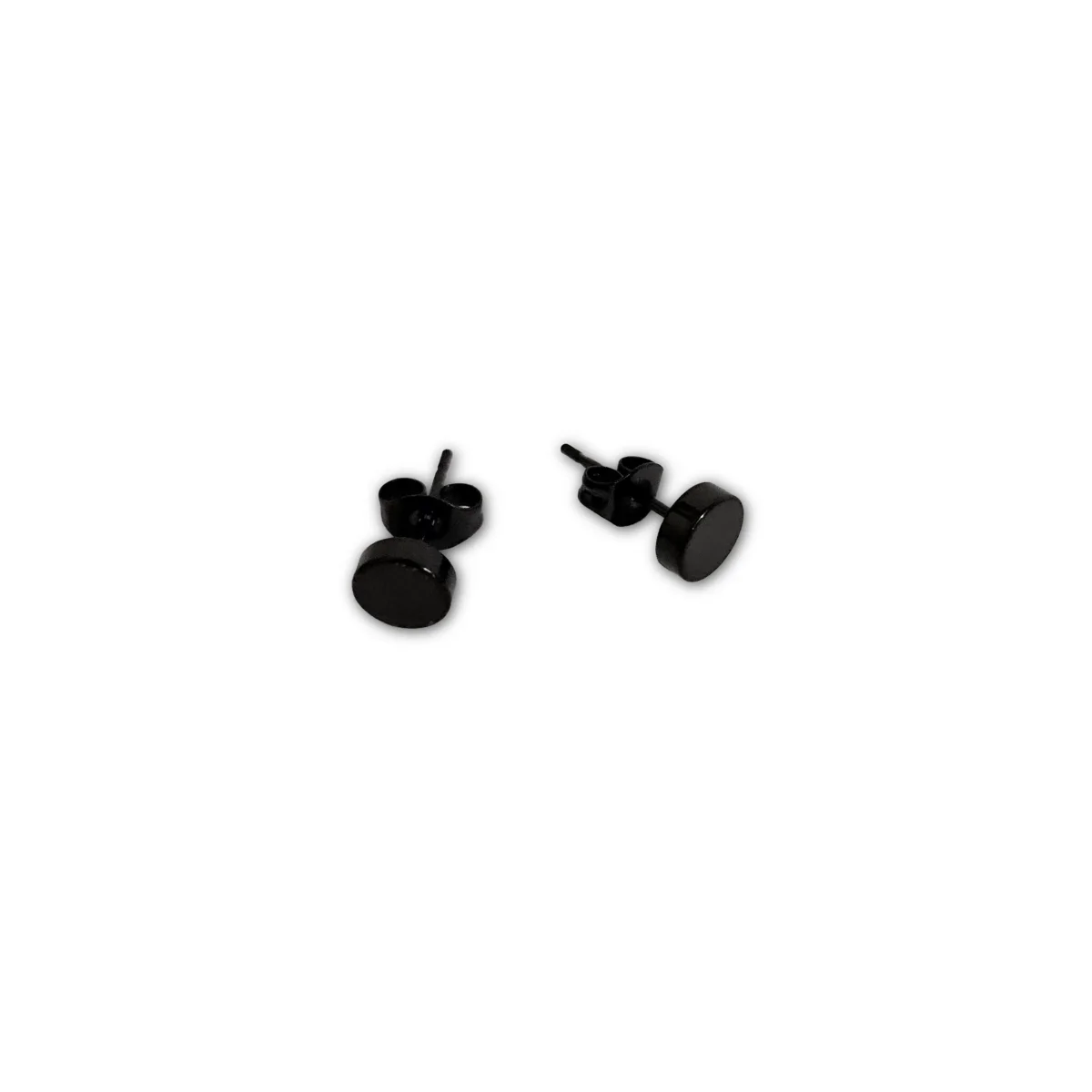 Aretes de tachuela de acero inoxidable - Imagen 2