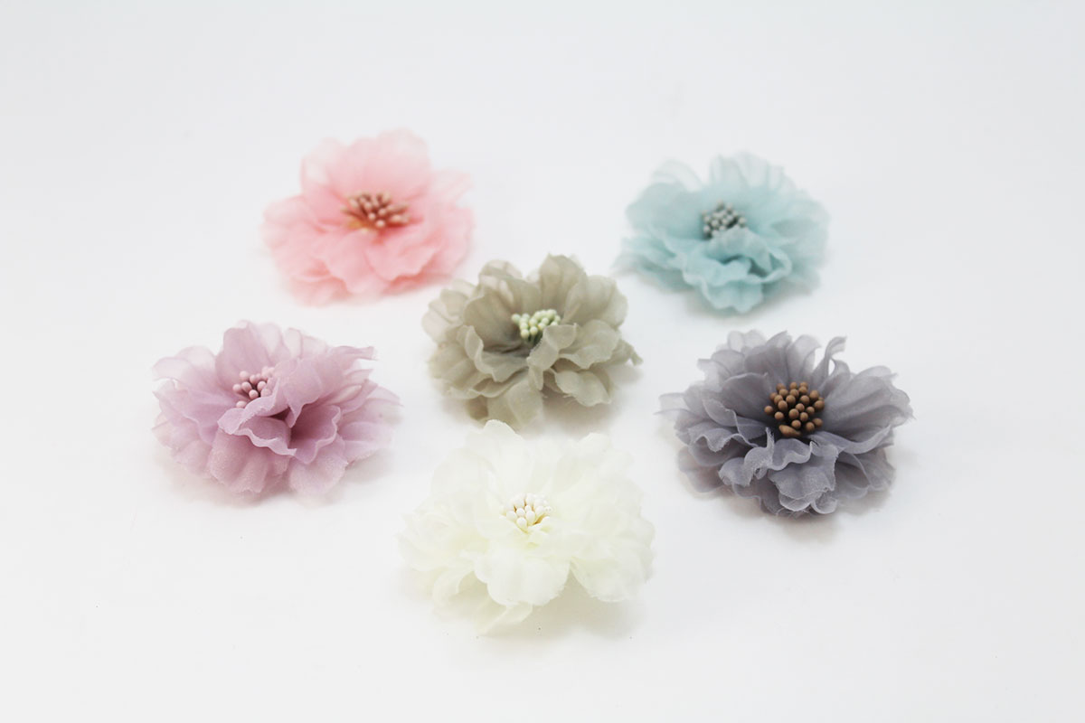 Adorno flor clip zapatos - Imagen 2