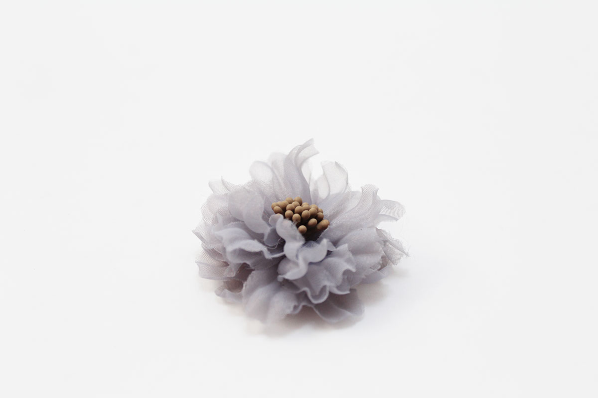 Adorno flor clip zapatos - Imagen 3