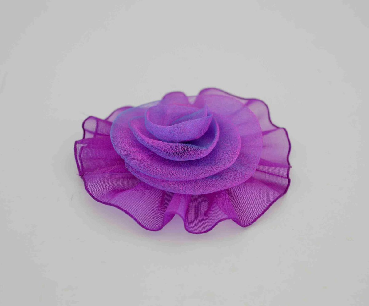 Pinza de pelo flor grande - Imagen 4