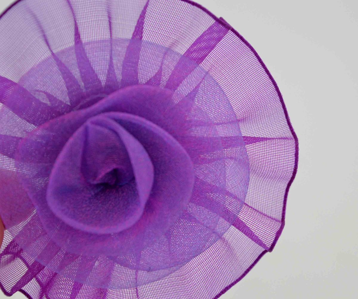 Pinza de pelo flor grande - Imagen 5