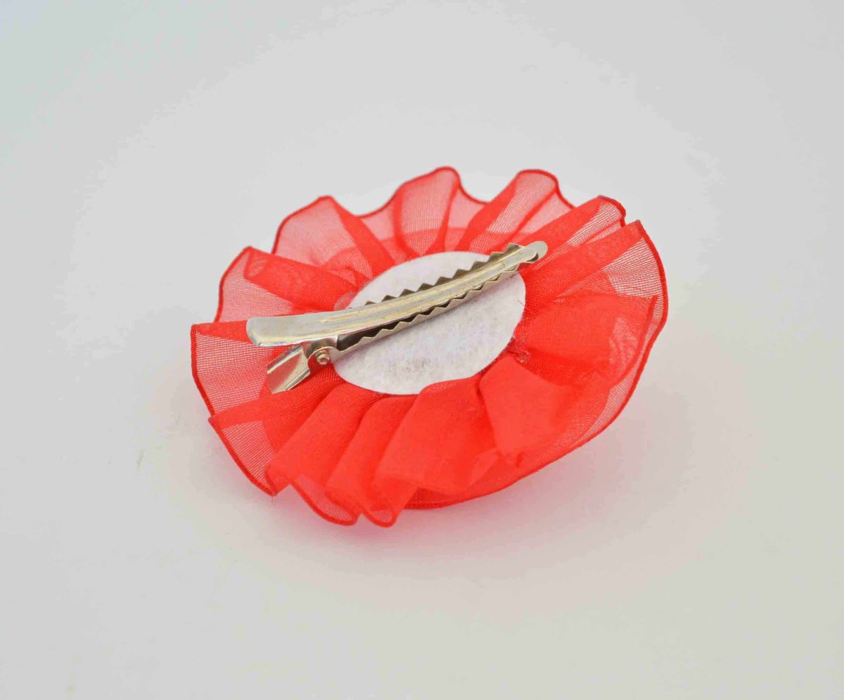 Pinza de pelo flor grande - Imagen 7