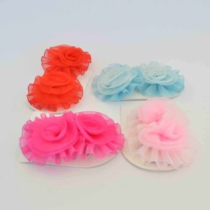 Pinza de pelo flor grande