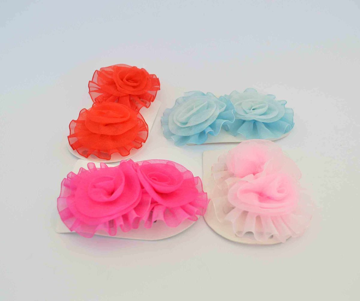 Pinza de pelo flor grande - Imagen 2