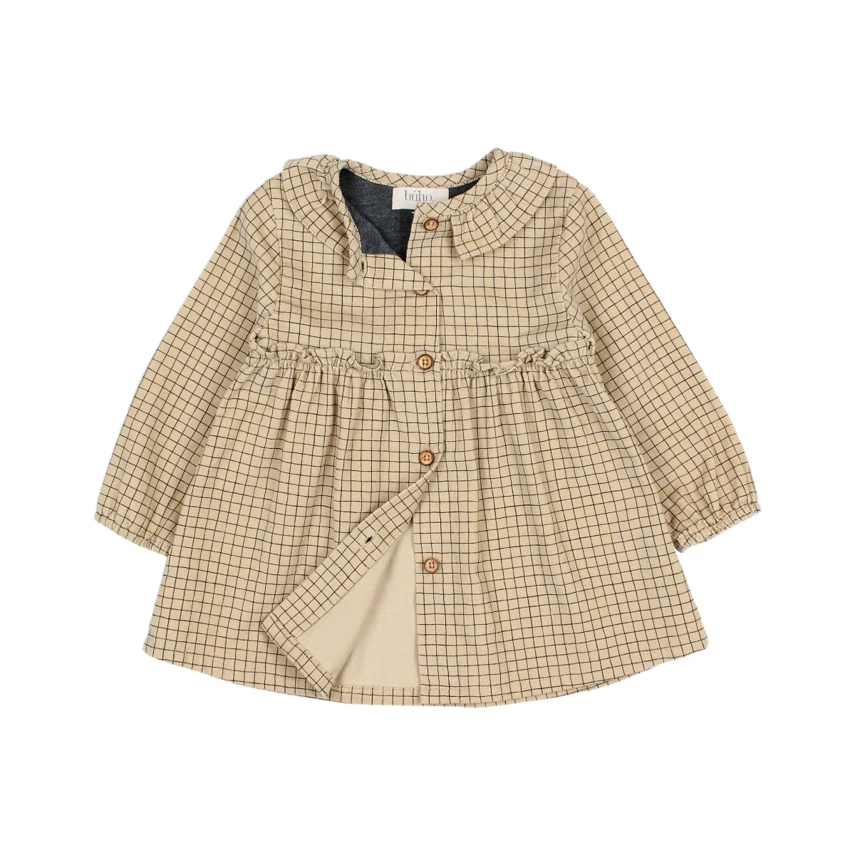 Vestido de mini cuadros BB- BÚHO - Imagen 3