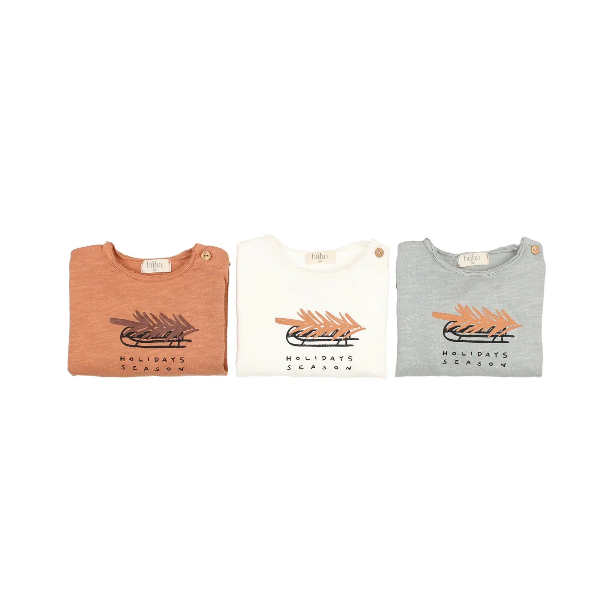 Camiseta HOLIDAYS BB- BÚHO - Imagen 5