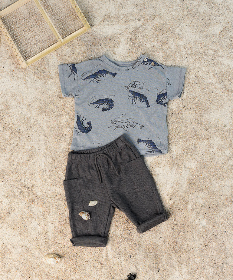 Camiseta jersey estampado gambas- PLAY UP - Imagen 4