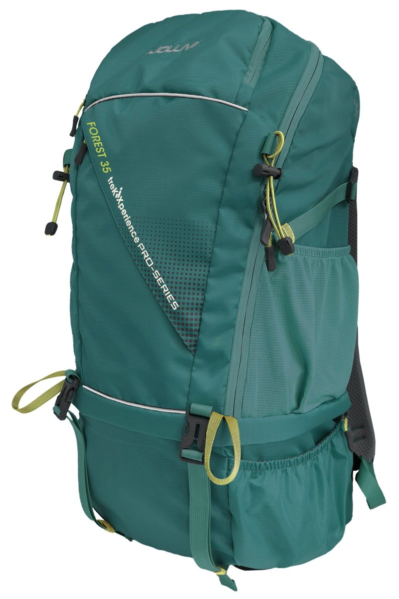 MOCHILA JOLUVI FOREST 35 COLOR ESMERALDA CÍTRICO - Imagen 2