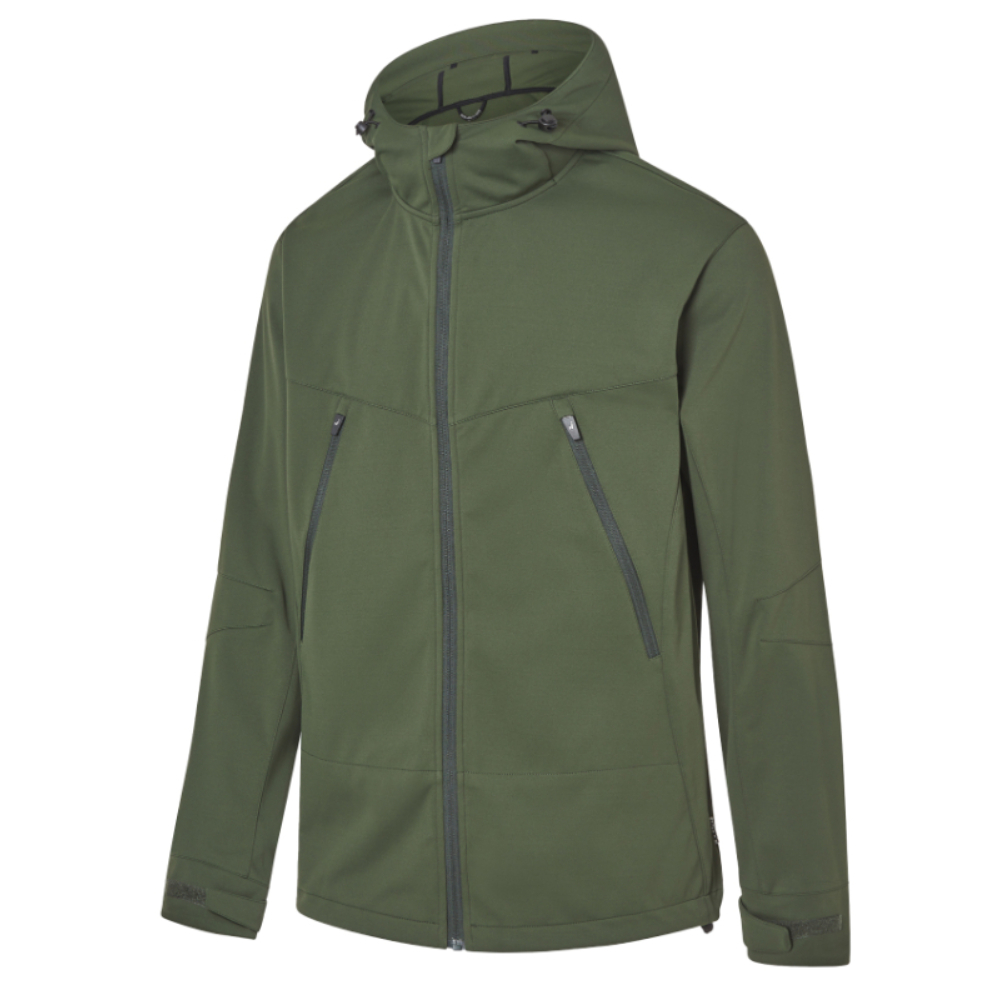 SOFT-SHELL JOLUVI HOOD Color: Verde caza - Imagen 2