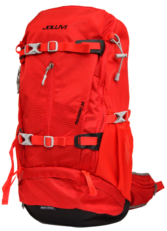 MOCHILA JOLUVI TESORERO 38 ROJO