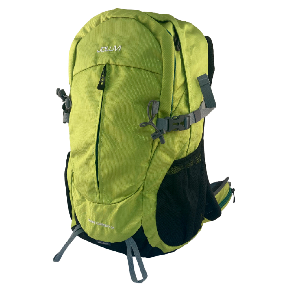 MOCHILA JOLUVI TORRE CERREDO 36 ORQUIDEA COLOR CÍTRICO - Imagen 2