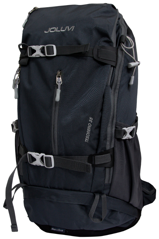 MOCHILA JOLUVI TESORERO 38 NEGRO - Imagen 2