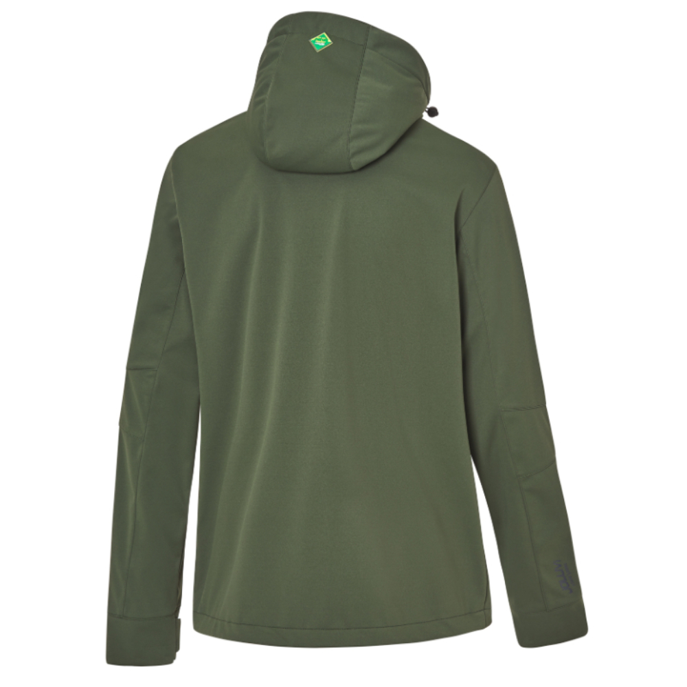 SOFT-SHELL JOLUVI HOOD Color: Verde caza - Imagen 3