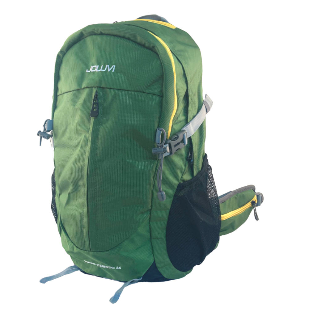 MOCHILA JOLUVI TORRE CERREDO 36 COLOR VERDE