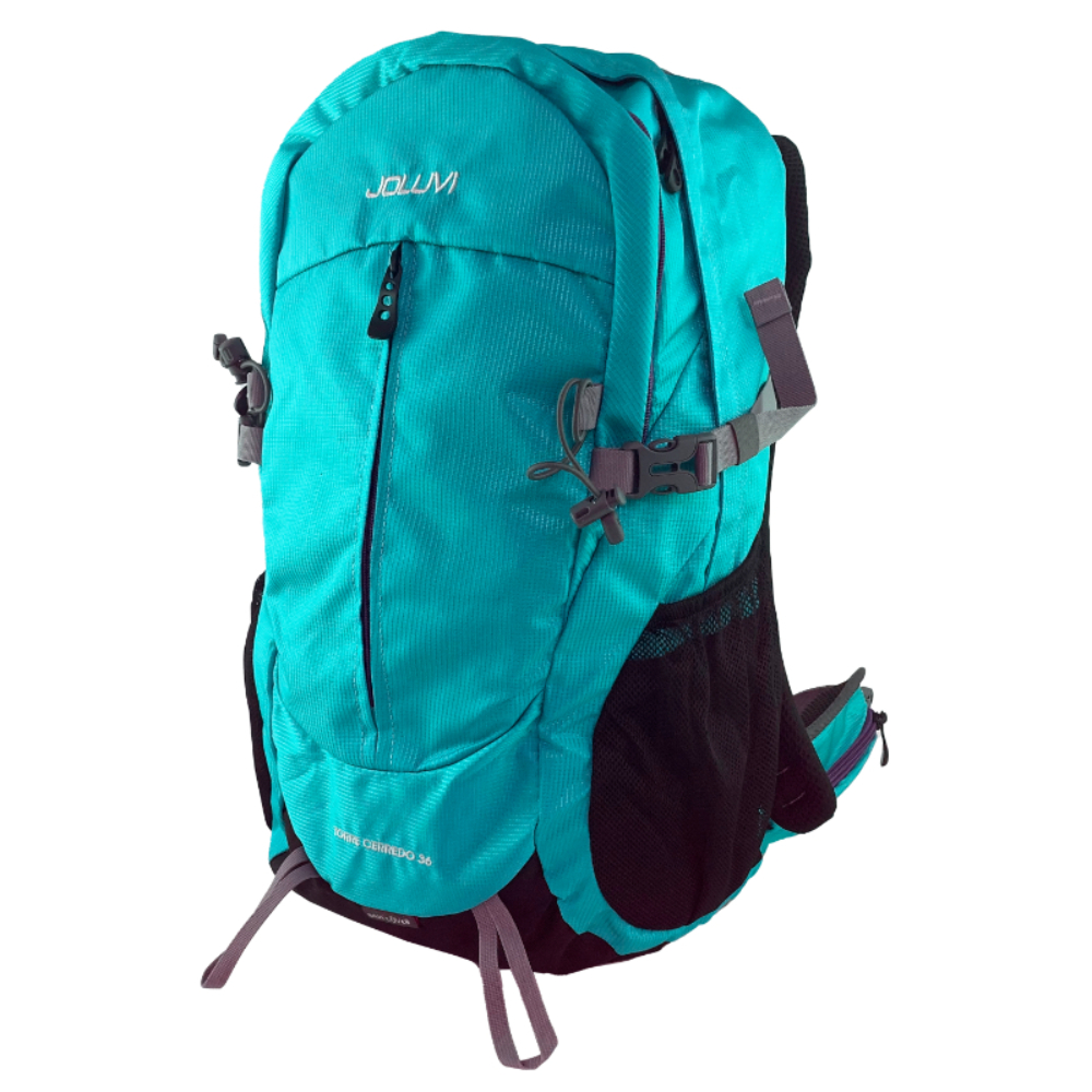 MOCHILA JOLUVI TORRE CERREDO 36 ORQUIDEA TURQUESA