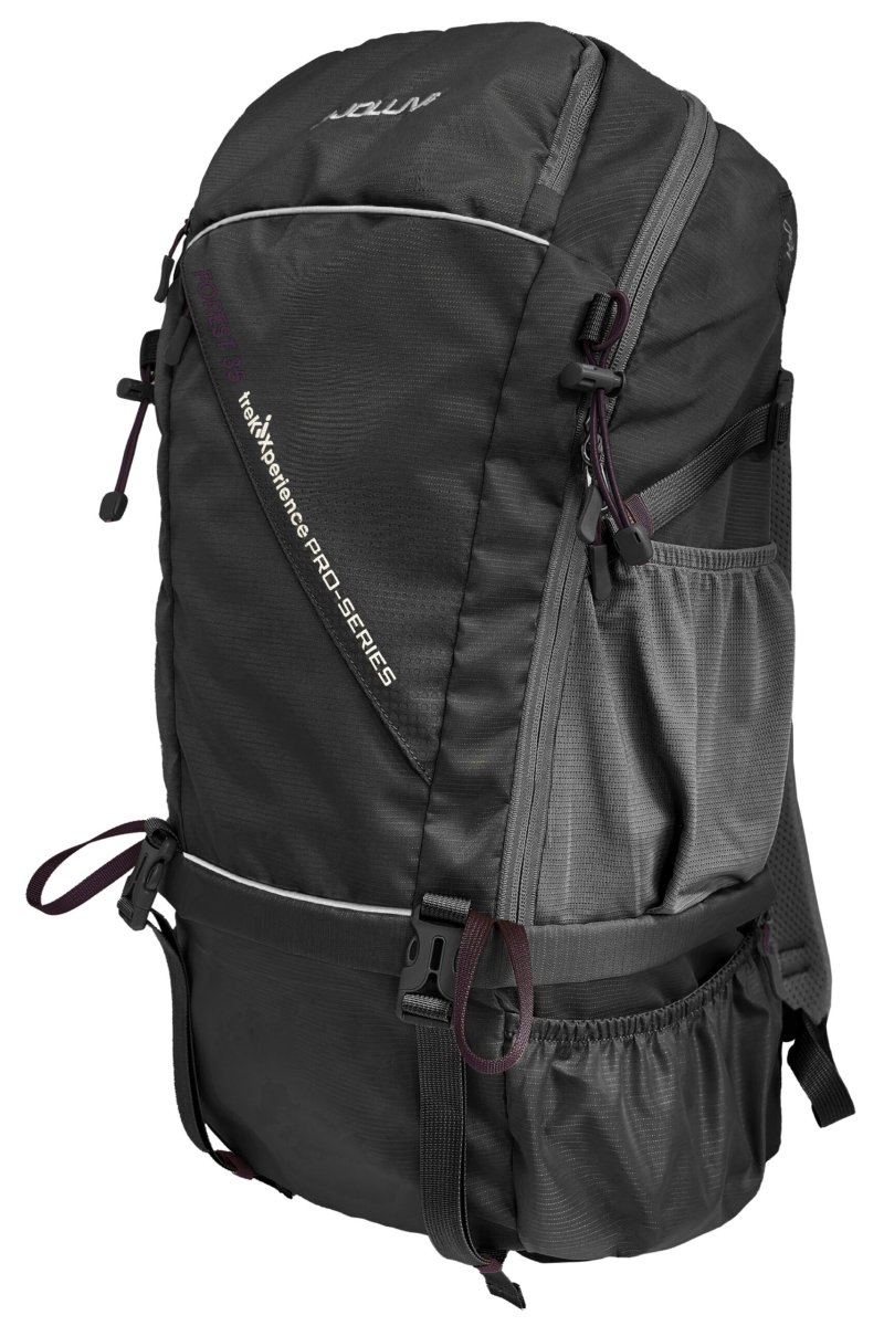 MOCHILA JOLUVI FOREST 35 COLOR NEGRO - Imagen 2