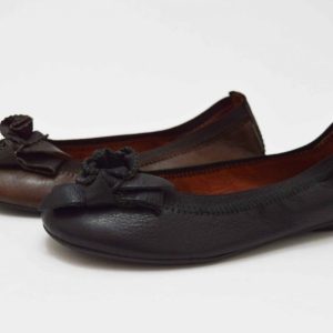Bailarinas elástico flor lazo niña