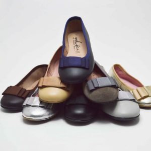 Bailarinas lazo zapatero niña